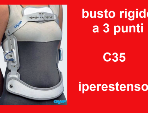 Corsetto rigido 3 punti C35 iperestensore