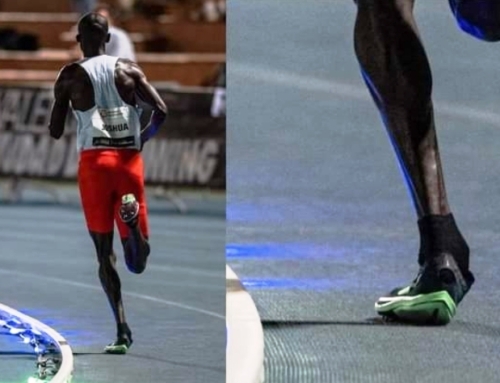 Record del mondo 10000 metri: difetto della calzatura o problemi alla caviglia?