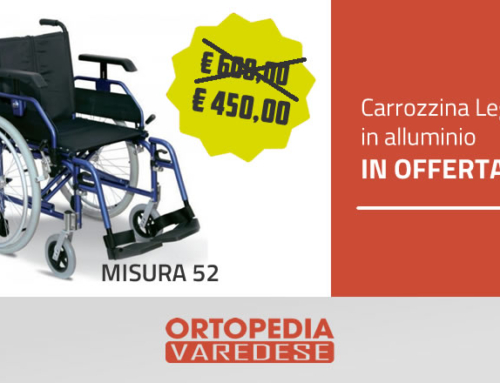 F-LIGHT – Carrozzina leggera in alluminio misura 52